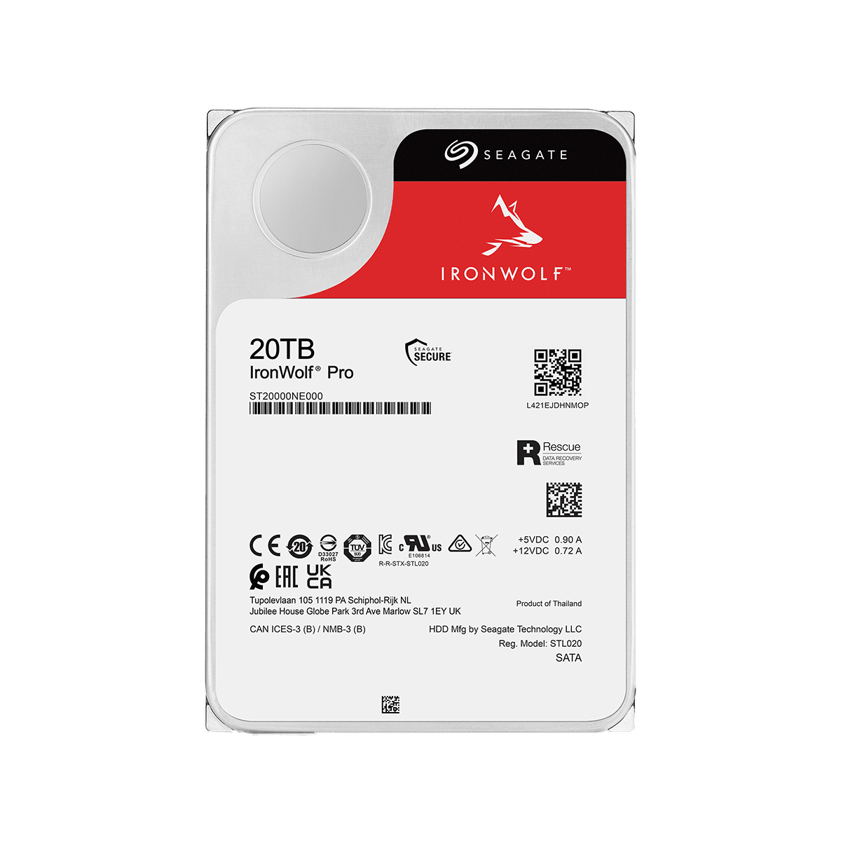 ST20000NE000 | ST20000NE000 | Seagate IronWolf Pro NAS向け SATA3