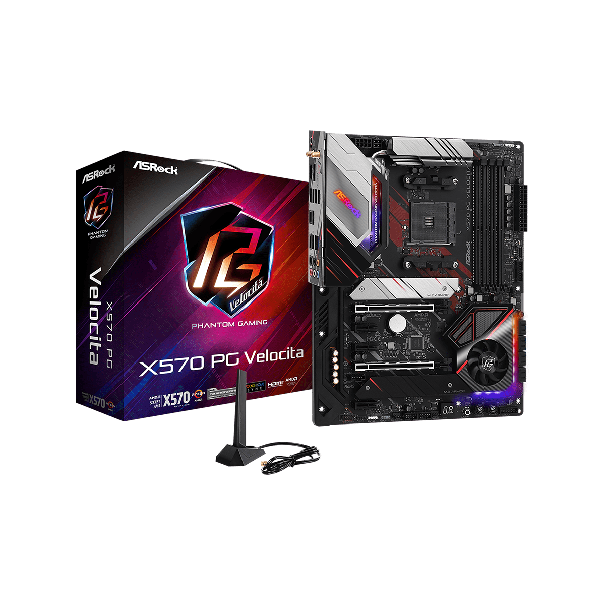 X570 PG Velocita | ASRock(アスロック) Socket AM4 AMD X570 ATX