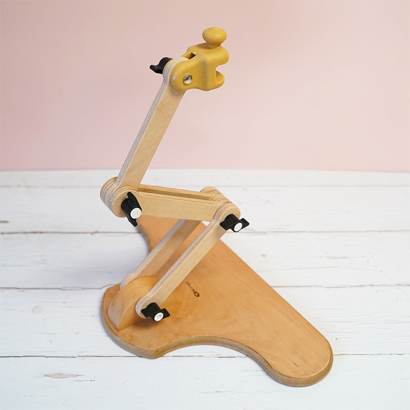 Nurge Adjustable Table Stand - Caterpillar Cross Stitch