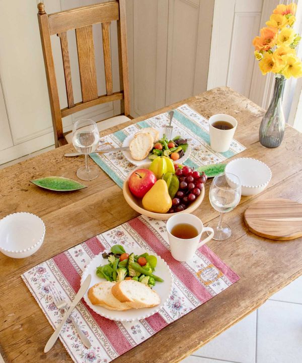 フランス生地】プロバンスファブプレイスマット(WH&RD): 『欧州航路』