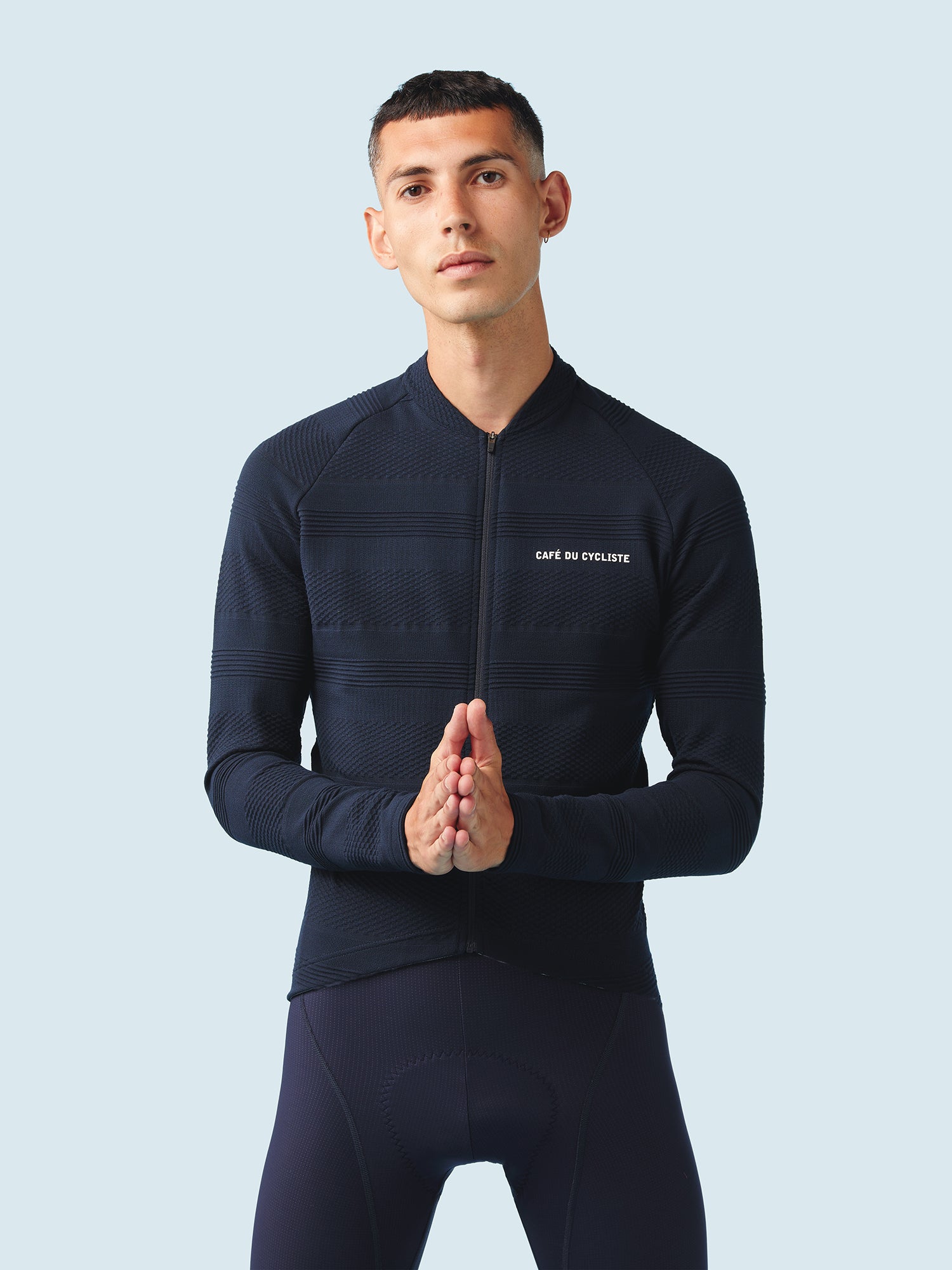Men's Cycling Jersey Corinne Navy – Café du Cycliste | FR