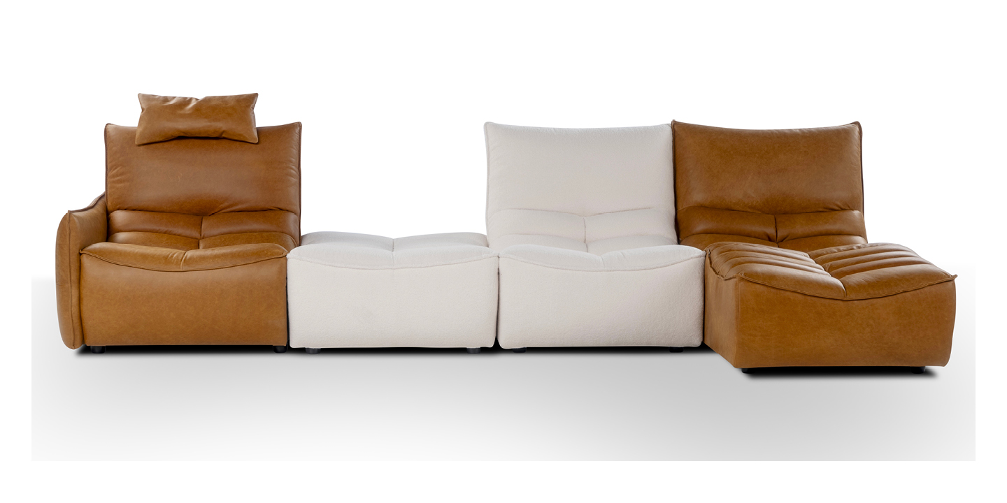 Modular sofas Modular - Zip Relax - Calia Italia