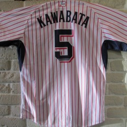 東京ヤクルトスワローズ #5 川端慎吾選手に、公式戦で着用しておりまし