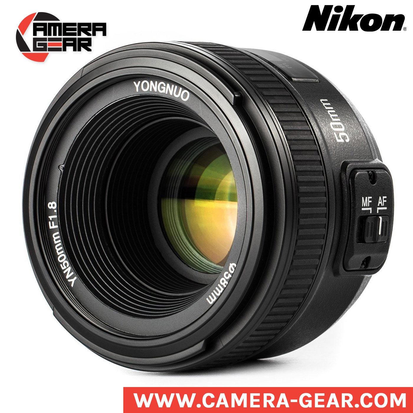Yongnuo YN50mm f/1.8 - Yongnuo prime lens for Nikon - Camera Gear