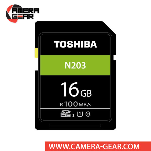 Toshiba 16GB N203 UHS-I SDHC Memory Card - Camera Gear