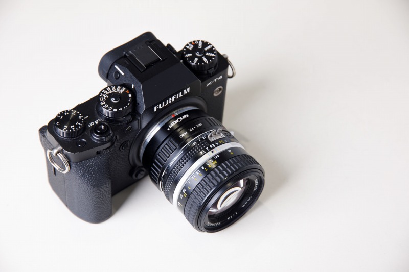 Nikon Ai 50mm f/1.4SとFUJIFILM X-T4で懐かしい写りを楽しむ【お写んぽ】