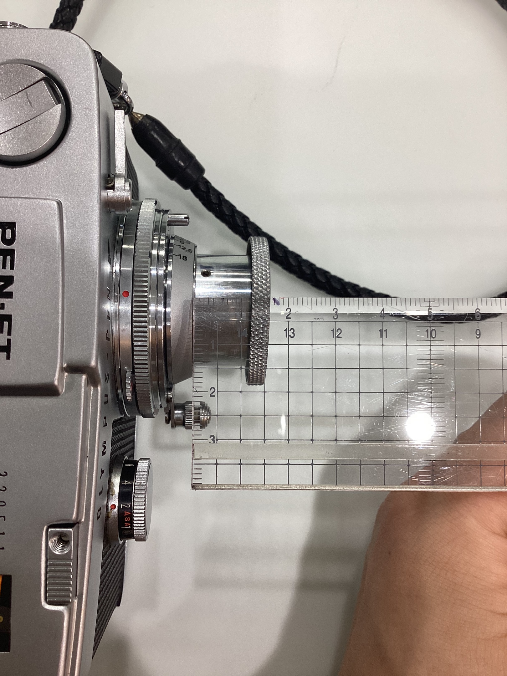 フランジバックを越えていけ】OLYMPUS PEN F-LEICA MOUNT ADAPTOR