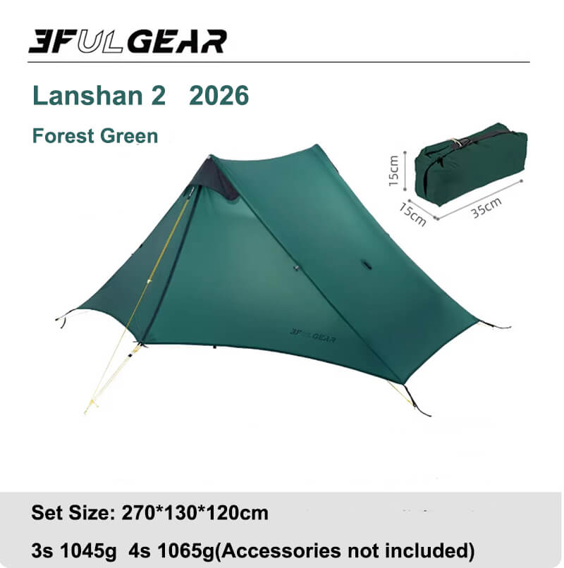 Lanshan 2 Tent--3F UL Gear 2026 – Camperlists