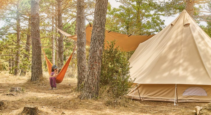 キャンバスタープ | 耐久性＆多用途なキャンプカバー | CanvasCamp