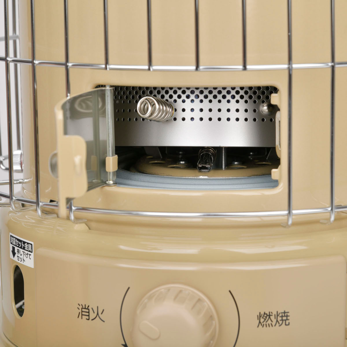 キャプテンスタッグ×コロナ 石油ストーブ SL-51CSA（ベージュ