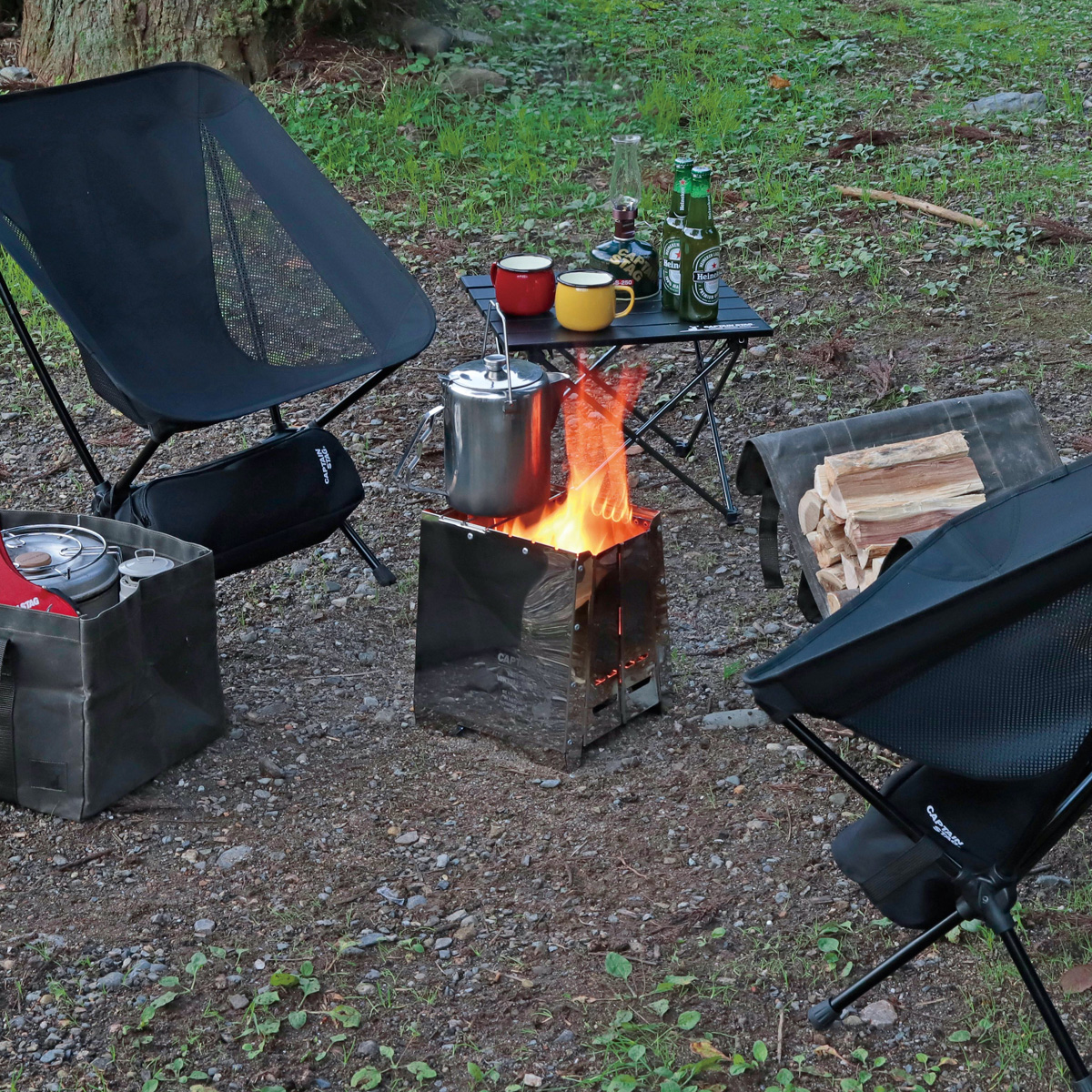 ファイアブースト ストーブ - アウトドア・キャンプ用品 - キャプテン