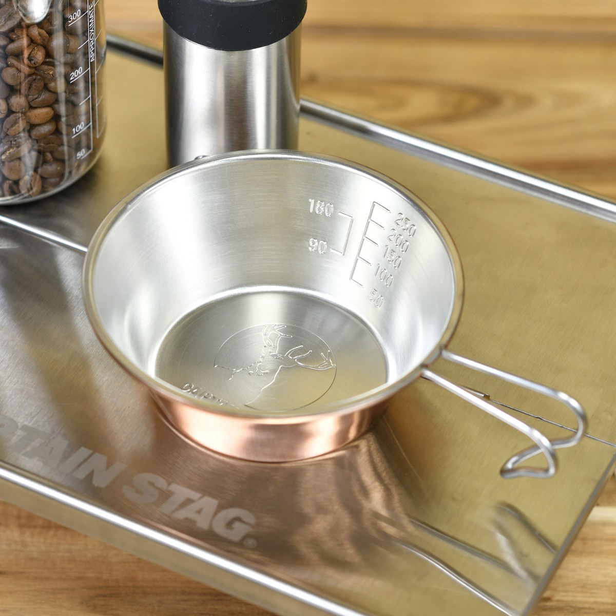 純銅製 シェラカップ320ml - アウトドア・キャンプ用品 - キャプテン