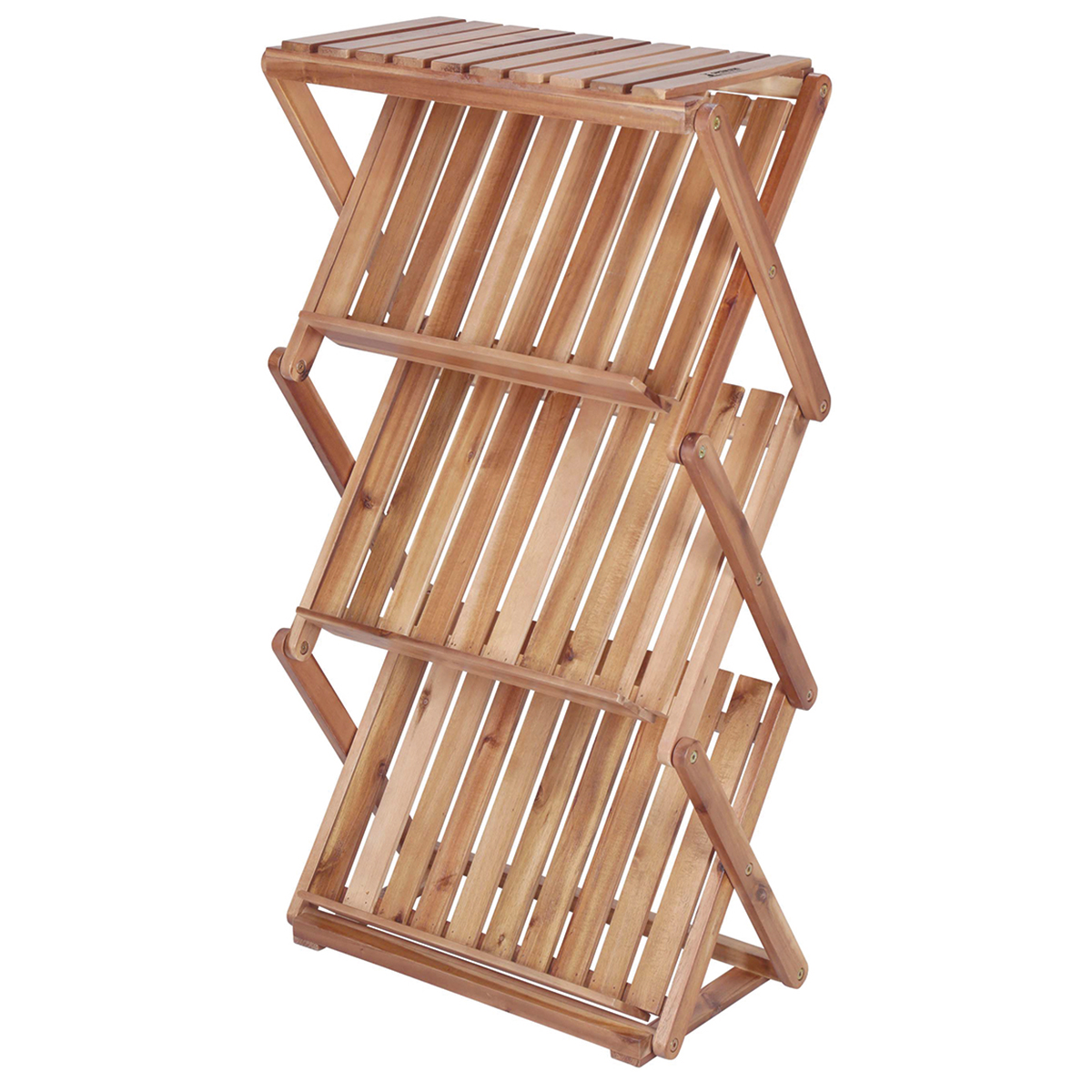 CSクラシックス 木製3段エントランスラック＜520＞ - アウトドア