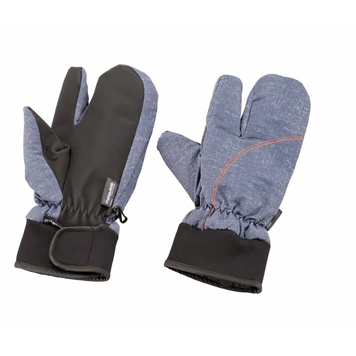 防寒グローブ 3本指 メンズ(ジーンズ)＜L＞ - アウトドア・キャンプ