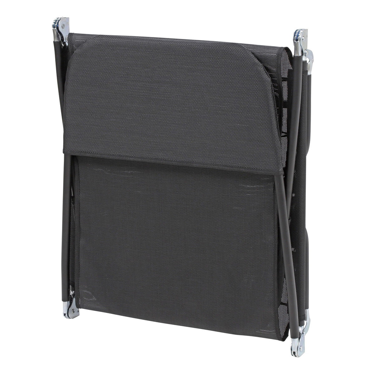 クールメッシュ リクライニングベッド （ブラック） - アウトドア