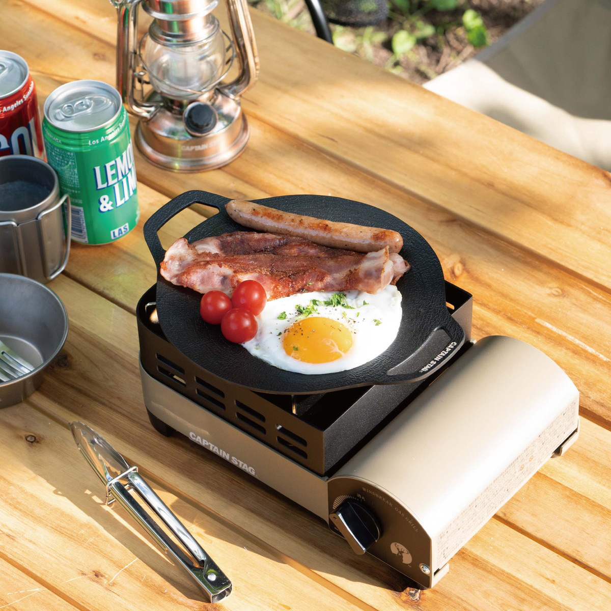 ラウンド グリルプレート 20cm - アウトドア・キャンプ用品