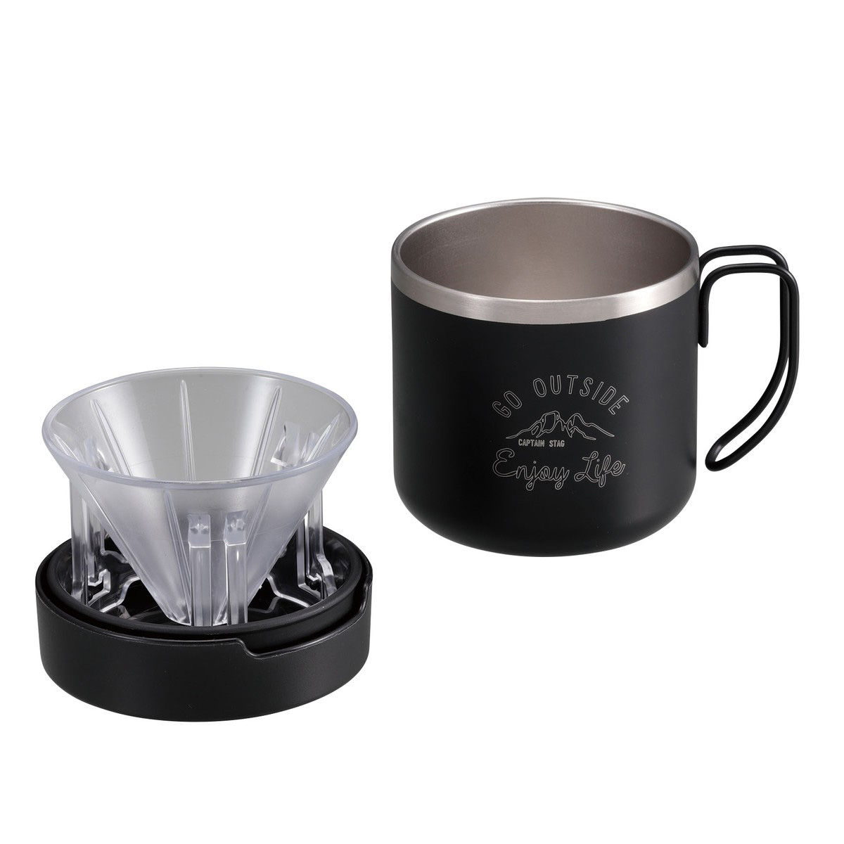 フタ付ポップアップドリッパー - アウトドア・キャンプ用品