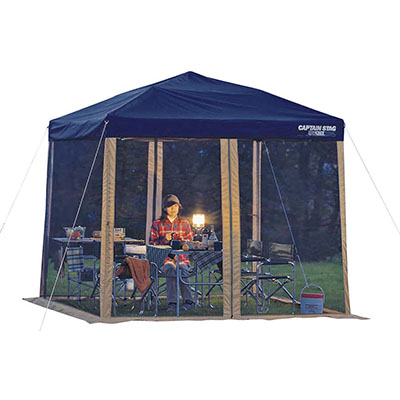 レジーナメッシュタープセット(キャノピー付) - アウトドア・キャンプ