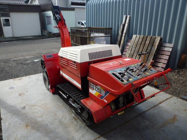 除雪機 コマツ KSS22SD-2 21.5馬力 ディーゼル3気筒 1.700H ｜除雪だよ