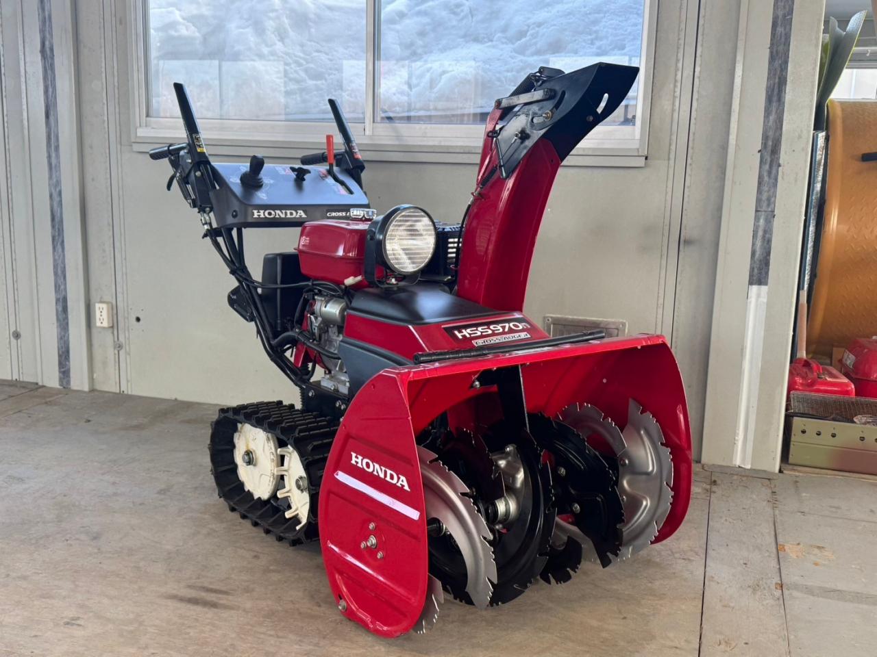 除雪機 お手頃現状販売！ホンダ HSS970n（JX）クロスオーガー！34.9HR