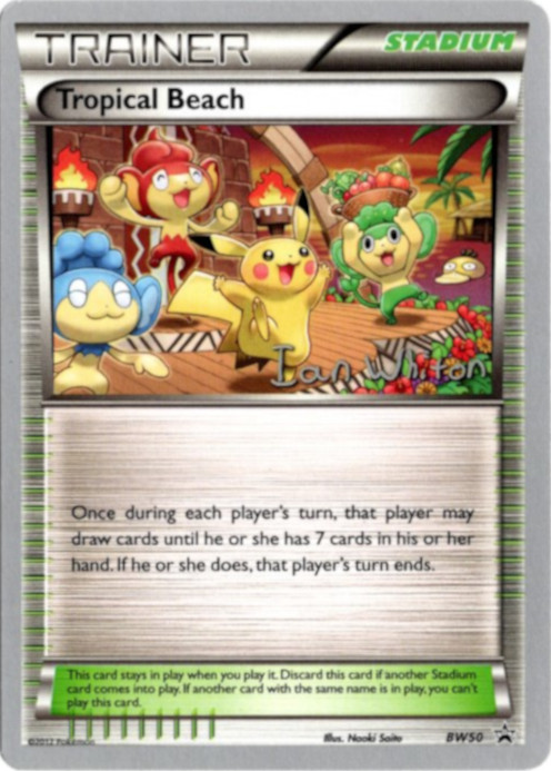 トロピカルビーチ 海外版 英語版 プロモ Tropical Beach - BW50 - WCS