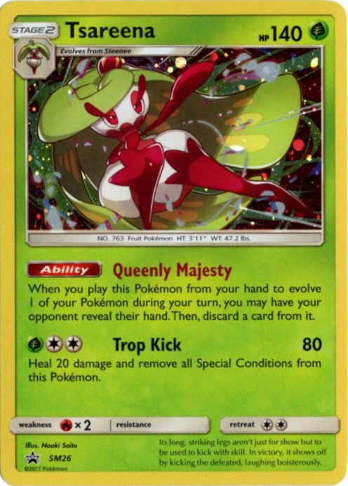 アマージョ 海外版 英語版 ホロ プロモ Tsareena - SM26 -【Card Chicken】