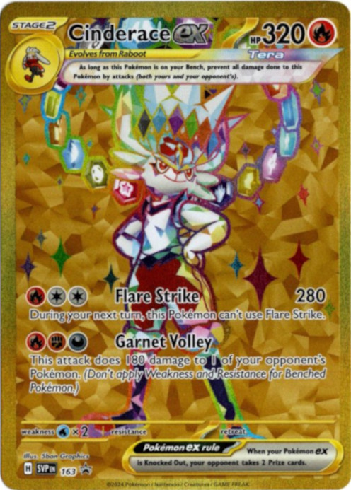 エースバーンex UR 海外版 英語版 プロモ Cinderace ex -SVP163 - 海外