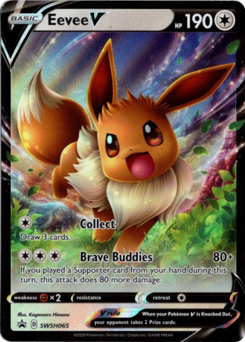 イーブイV 海外版 英語版 プロモ Eevee V - SWSH065 -【Card Chicken】