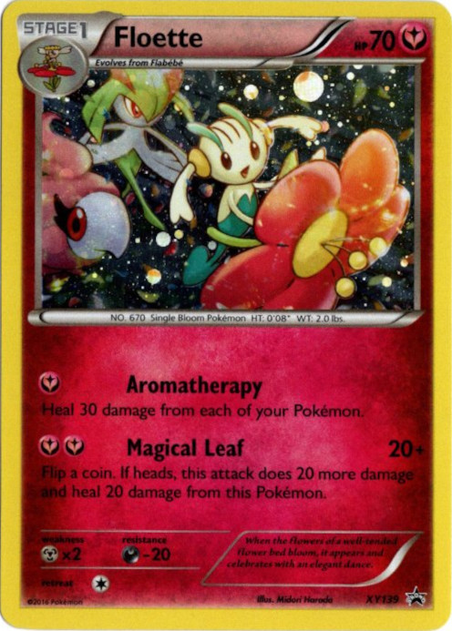 フラエッテ 海外版 英語版 プロモ Floette - XY139 -【Card Chicken】