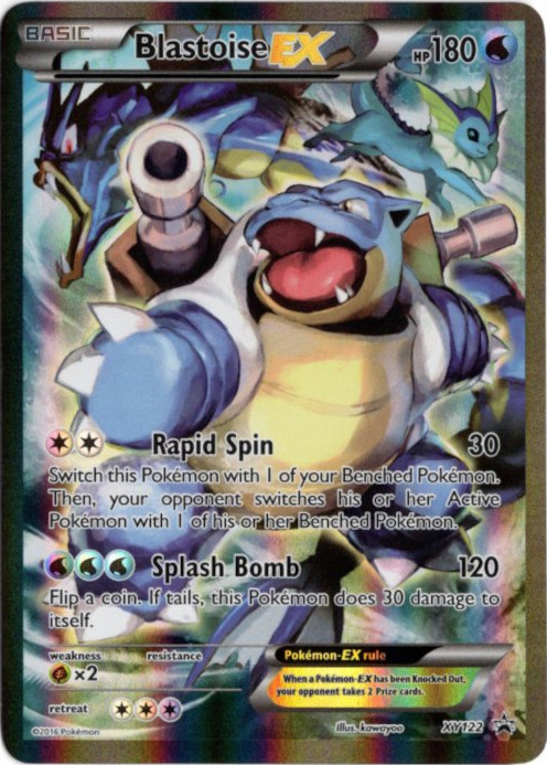 カメックスEX 海外版 英語版 プロモ Blastoise EX - XY122 -【Card