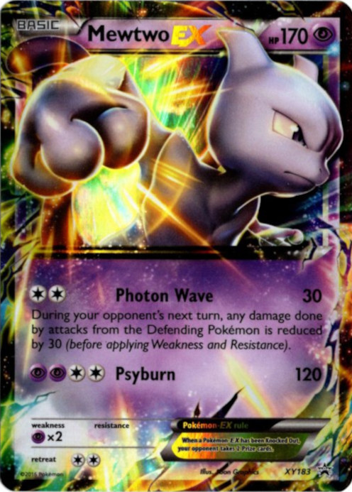 ミュウツーEX 海外版 英語版 プロモ Mewtwo EX - XY183 -【Card Chicken】