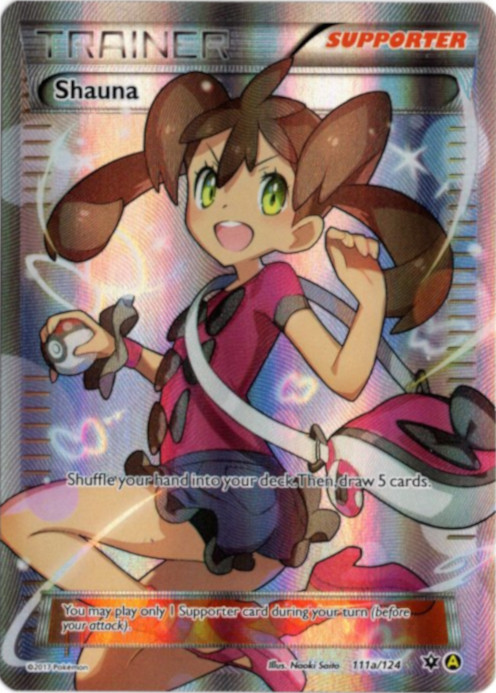 ポケカ英語版 正規品サナ111a/124 SR ポケモンカード 海外版 ポケカ