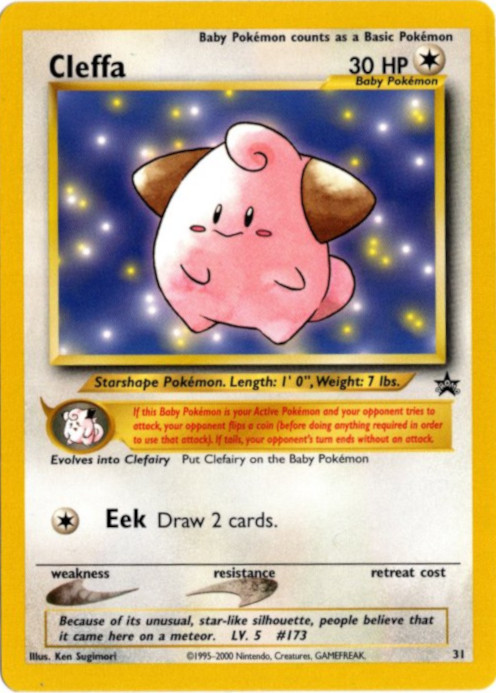 ピィ 海外版 英語版 プロモ Cleffa - 31 -【Card Chicken】