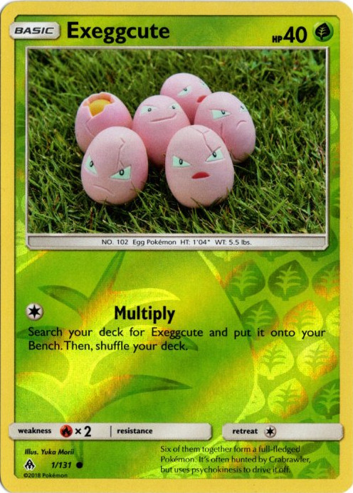 タマタマ 海外版 英語版 リバホロ Exeggcute - 1/131 -【Card Chicken】