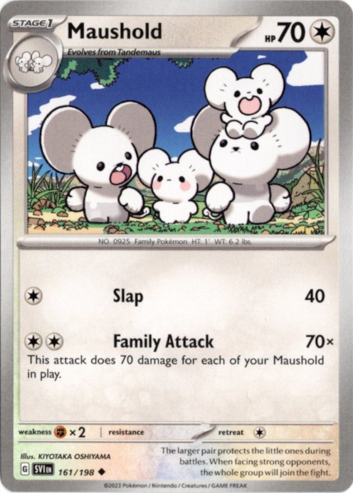 イッカネズミ 海外版 英語版 Maushold - 161/198 -【Card Chicken】