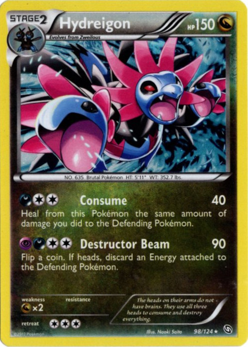 サザンドラ 海外版 英語版 ホロ プロモ Hydreigon - 98/124 -【Card