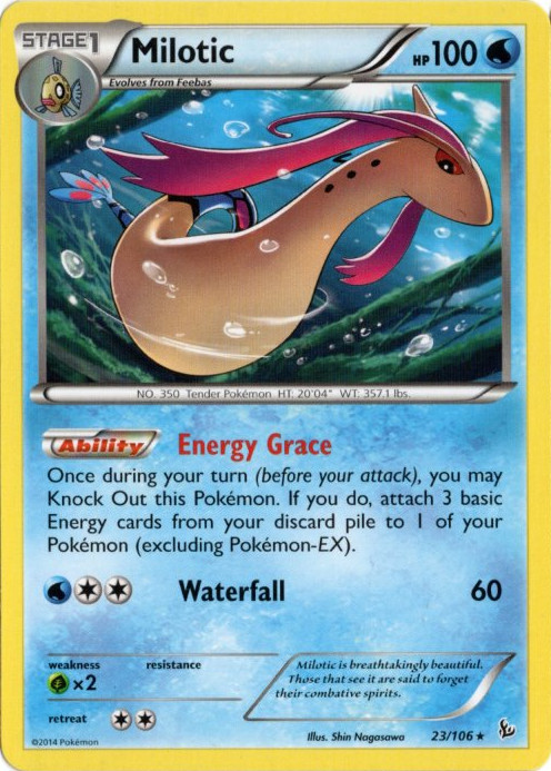 ミロカロス 海外版 英語版 Milotic - 23/106 -【Card Chicken】