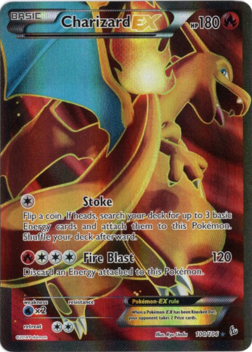 リザードンEX SR 海外版 英語版 Charizard EX - 100/106 -【Card Chicken】