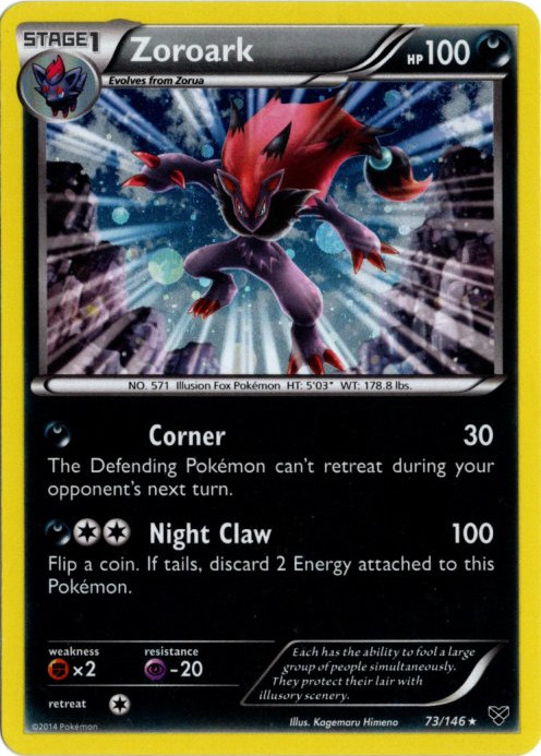 ゾロアーク 海外版 英語版 プロモ Zoroark - 73/146 -【Card Chicken】