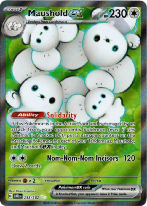 イッカネズミex SR 海外版 英語版 Maushold ex - 233/182 -【Card