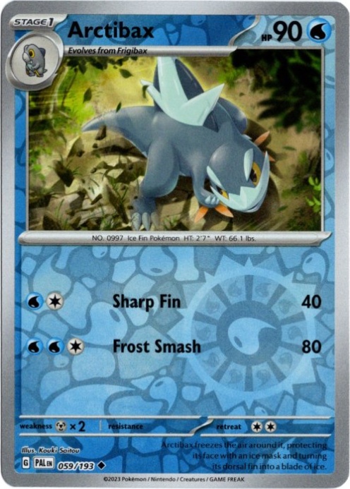 セゴール 海外版 英語版 リバホロ Arctibax - 059/193 -【Card Chicken】