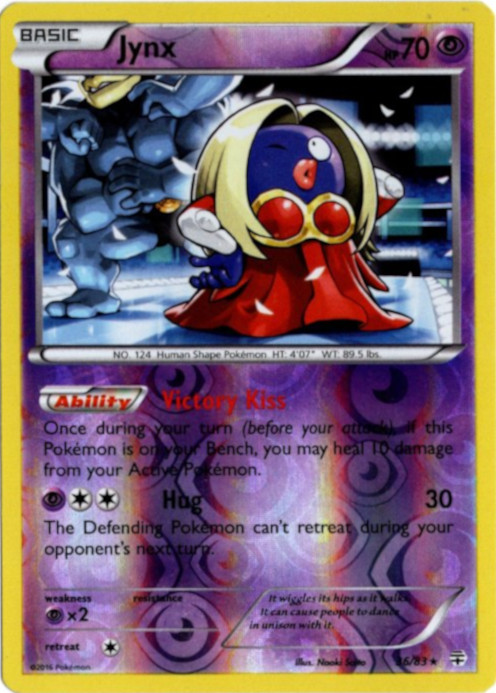 ルージュラ 海外版 英語版 リバホロ Jynx - 36/83 -【Card Chicken】