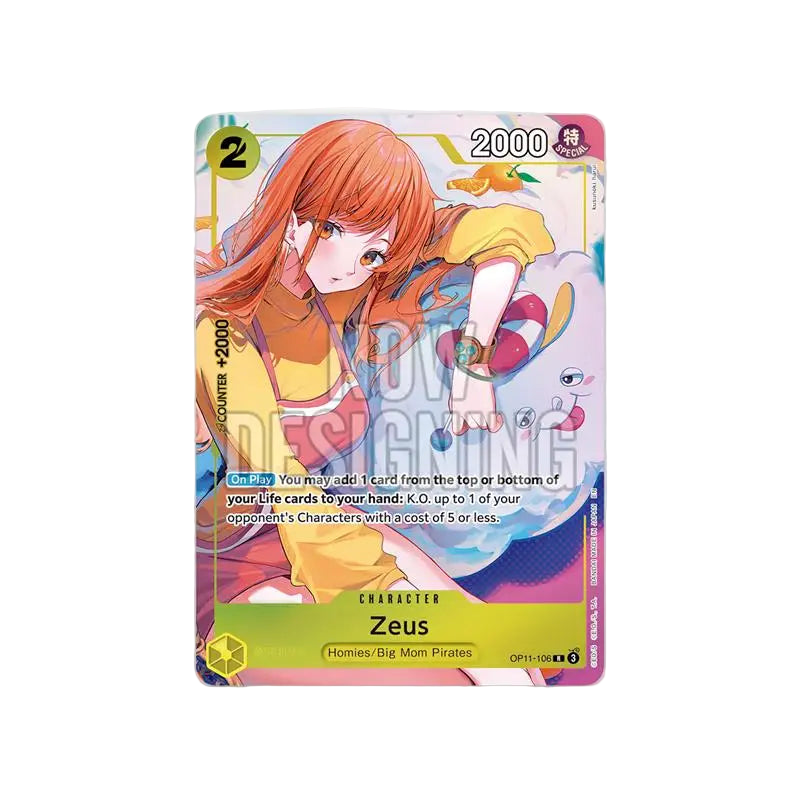 One Piece Nami Zeus Card & Playmat – Stunning Anime Design | Cardomat