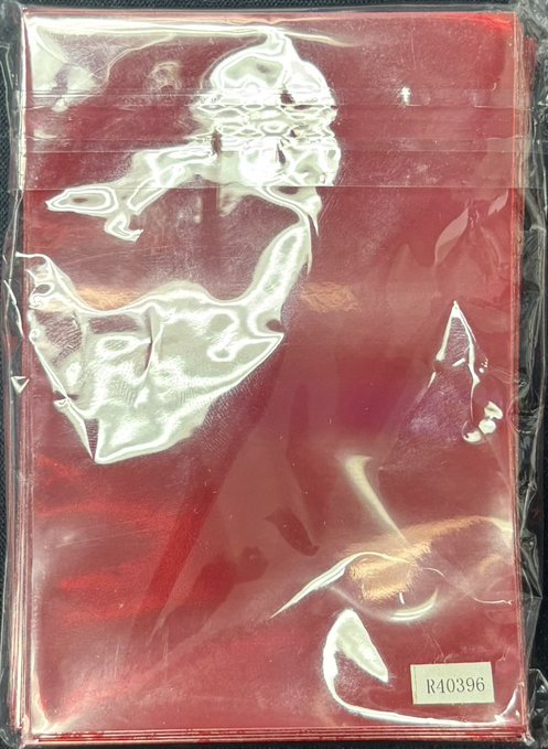 未開封】オシリスレッド スリーブ 60枚入り - カードショップす