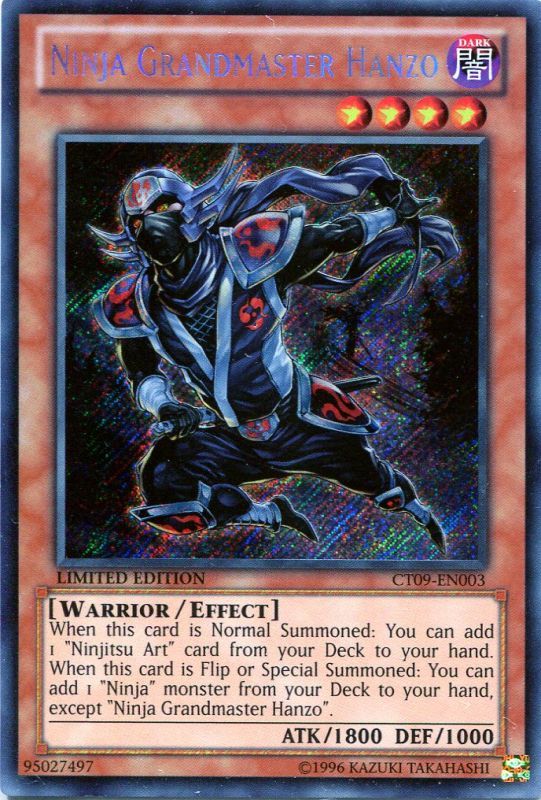 特価品】英語版 忍者マスター HANZO CT09-EN003 Limited Edition