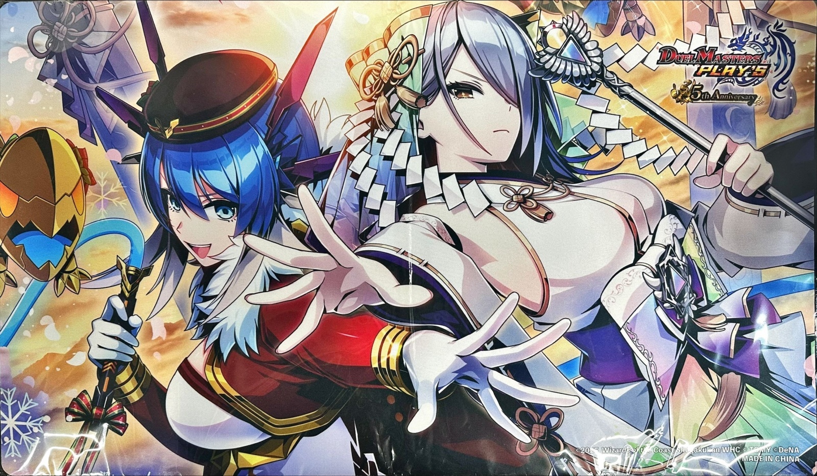 プレイマット『[デュエプレ]Q.E.D＆ウェディング』【サプライ】{-}