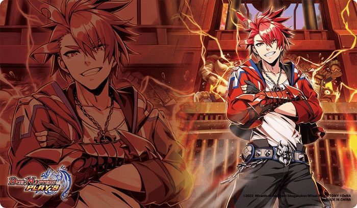 プレイマット『[デュエプレ]火の守護者グレン(地獄スクラッパー