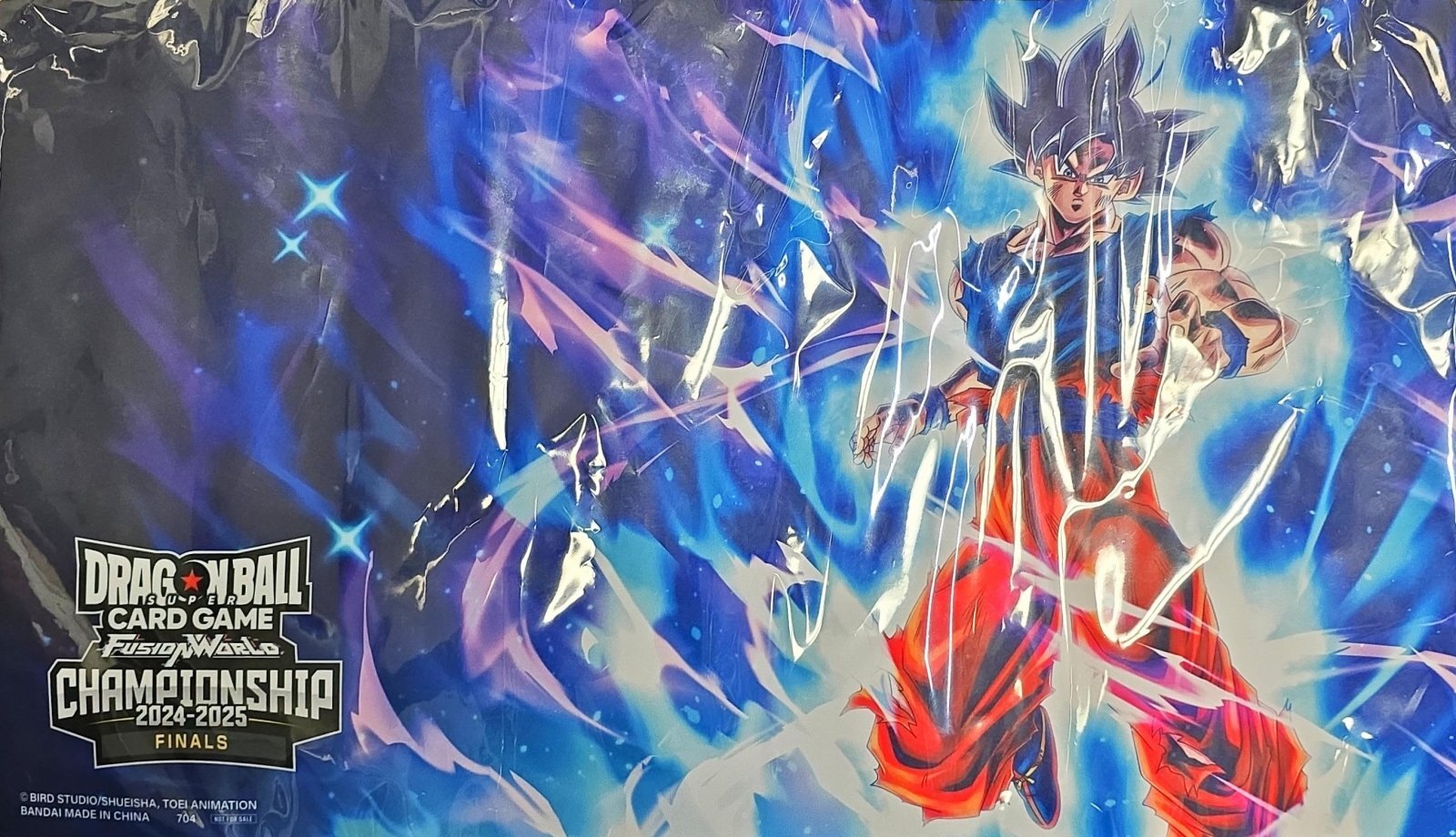 状態A-〕プレイマット『孫悟空(CHAMPIONSHIP 2024-2025 JAPAN FINALS