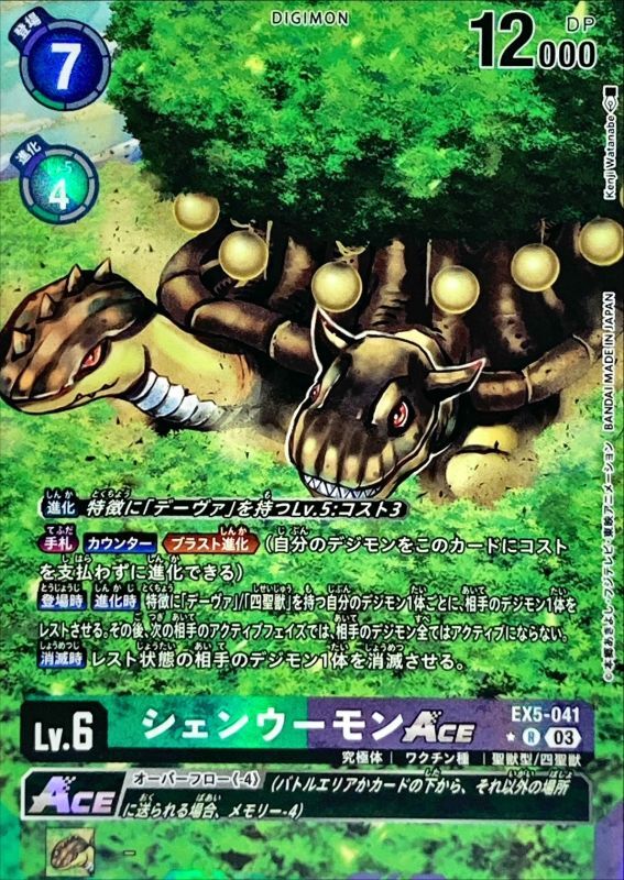 状態B〕(03)(パラレル/illus:KenjiWatanabe)シェンウーモンACE【R