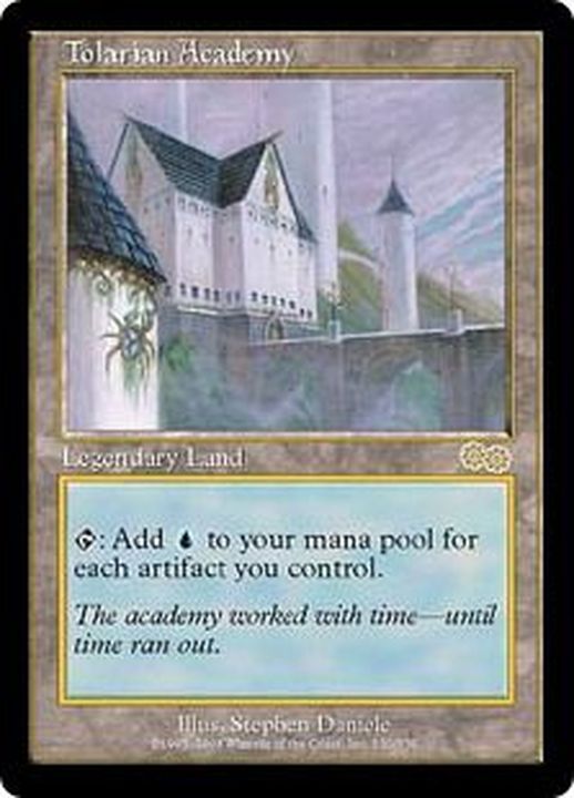 EX+]トレイリアのアカデミー/Tolarian Academy《日本語》【USG】